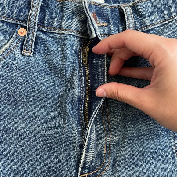 Universal Thread Vintage Straight Wide Leg Jean - Picture 5 of 6